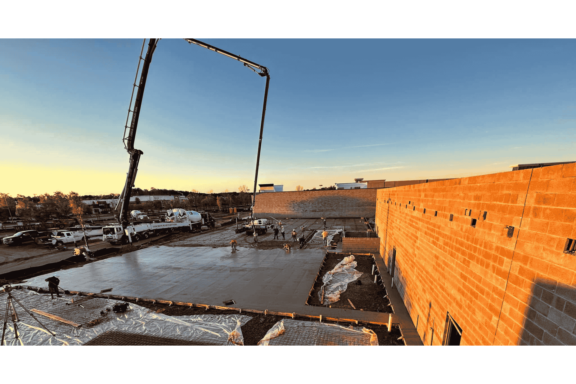 Concrete Flatwork for High Traffic Commercial Properties - Caliber Concrete commercial concrete project image